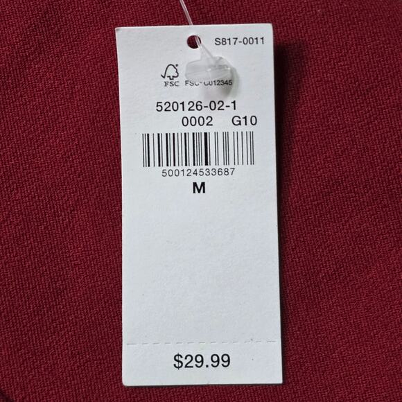 Old Navy Pixie Mini Skirt Women’s Size M Red NWT - Picture 2 of 7